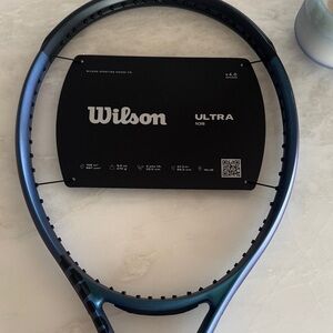 NEW Wilson Ultra 108 V4.0 Tennis Racket Beautiful Purple/ Blue 4 & 1/4” grip